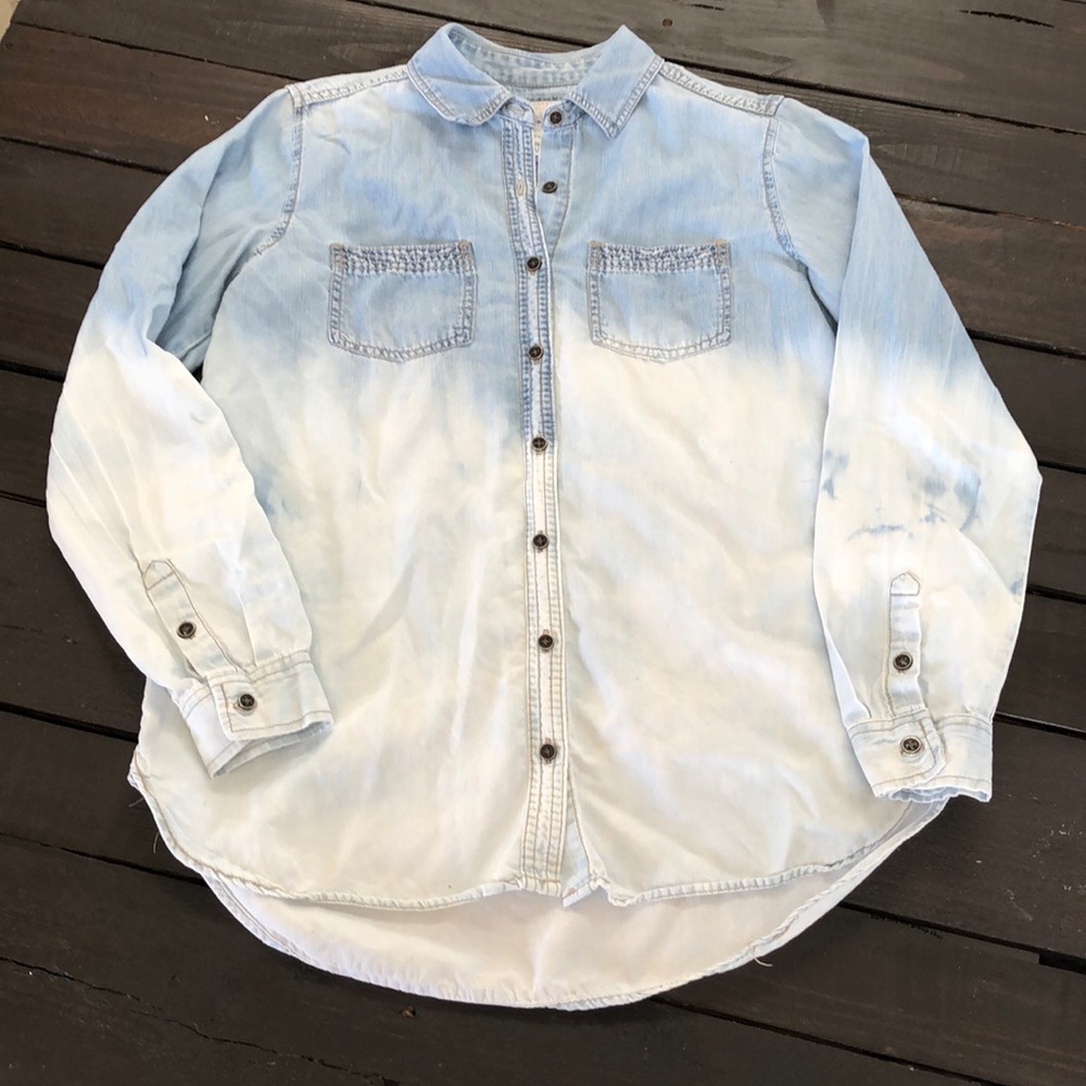 Bleached Denim Shirt
